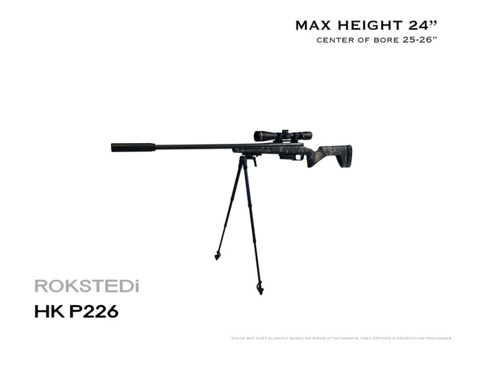 HK P226 Bipod Max Height 24