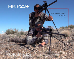 HK P234 vertical travel & weight