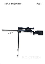 Load image into Gallery viewer, P226 Bipod Max Height